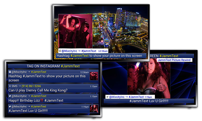 JammText Text To Screen Software for DJs Screenshots